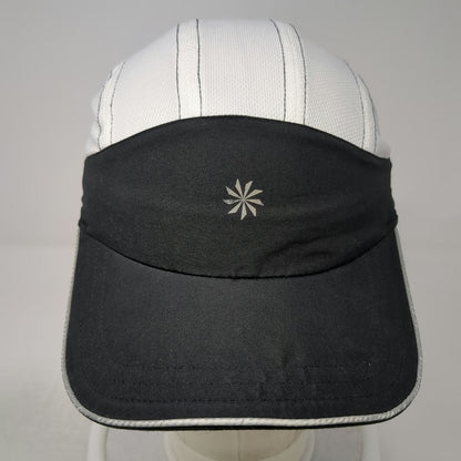 Athleta Baseball Cap White Black One Size Performance Running Mesh Logo Hat