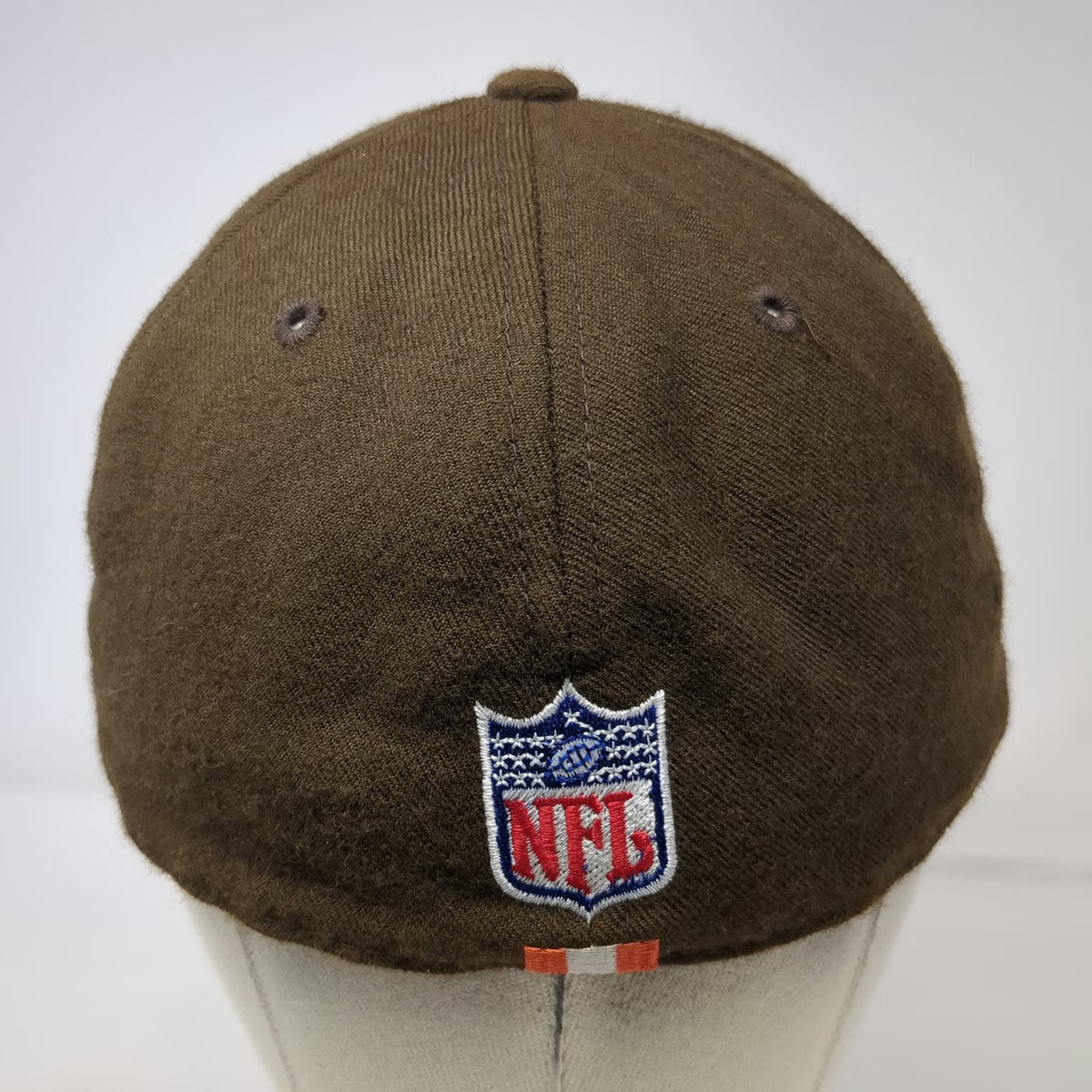 Cleveland Browns NFL Nike Cap Brown Orange White 7 1/4 Wool Fitted Sideline Hat