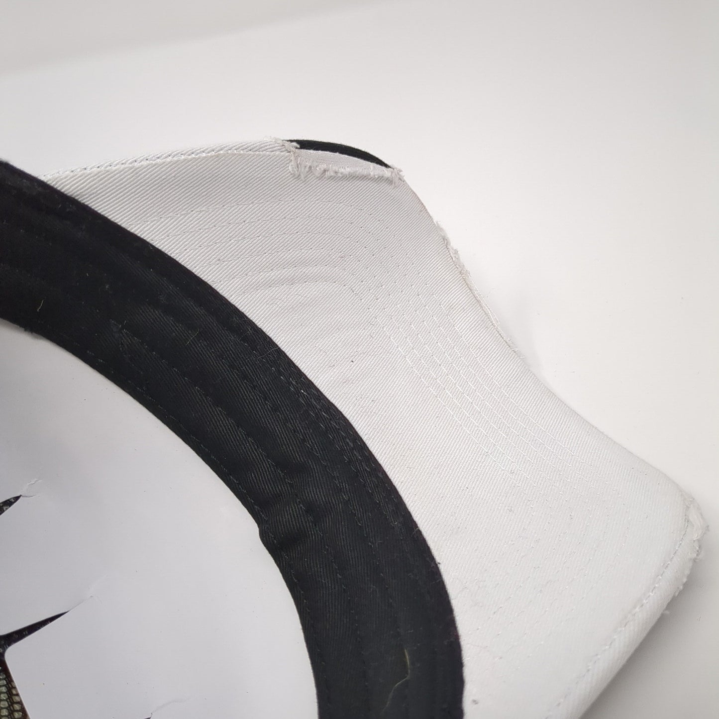 Unbranded Snapback Mesh Back Trucker Hat Multicolor Rhinestone Gem Peace Logo