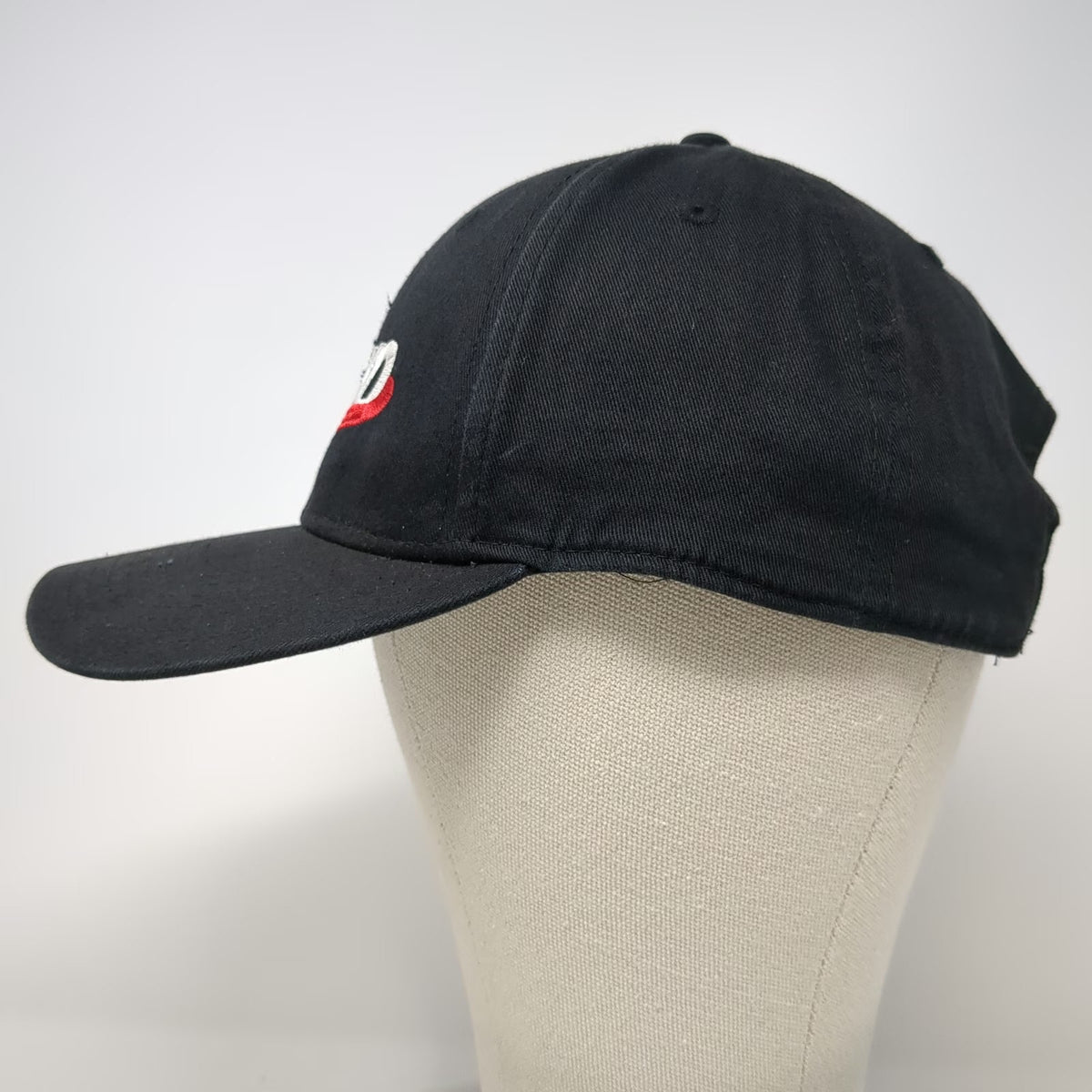New Era SEKO Logistics Baseball Cap Black White Red OSFM 9FORTY Strapback Hat