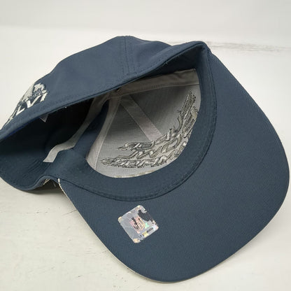 New York Giants NFL Reebok Baseball Cap Blue M Super Bowl XLVI Champions Hat