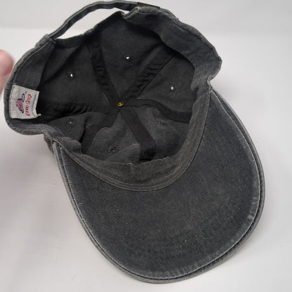 Just Wright Slideback Hat Gray One Size Adjustable Embroidered Otto