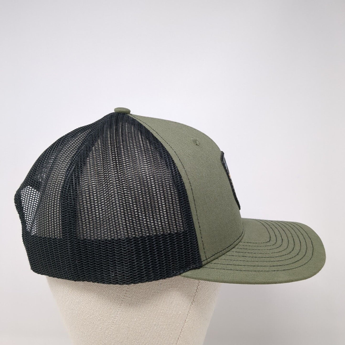 Clays For A Cause Tamarack Grove Snapback Trucker Hat Green OS Mesh Richardson