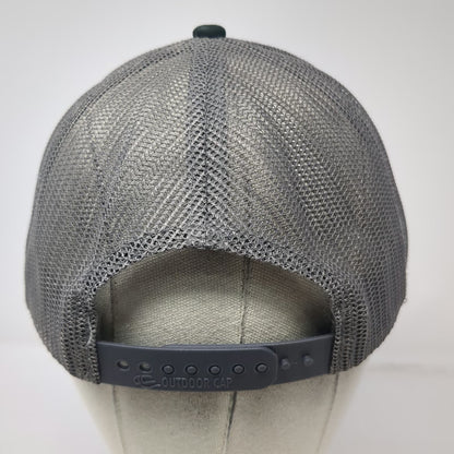 Outdoor Cap Trucker Hat Black One Size Mesh Back Hemi Systems Heavy Equipment