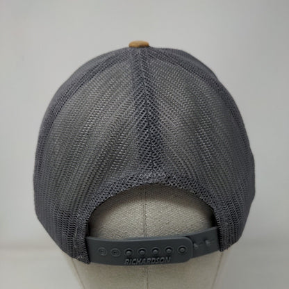 The Hoot Forest City NC Snapback Mesh Back Trucker Hat Multi One Size