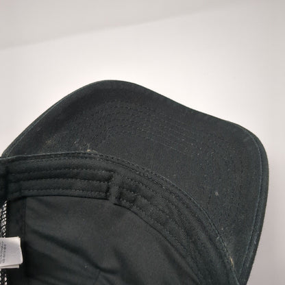 Nike Big Swoosh Snapback Mesh Back Trucker Hat Black Child 4-7 Solid