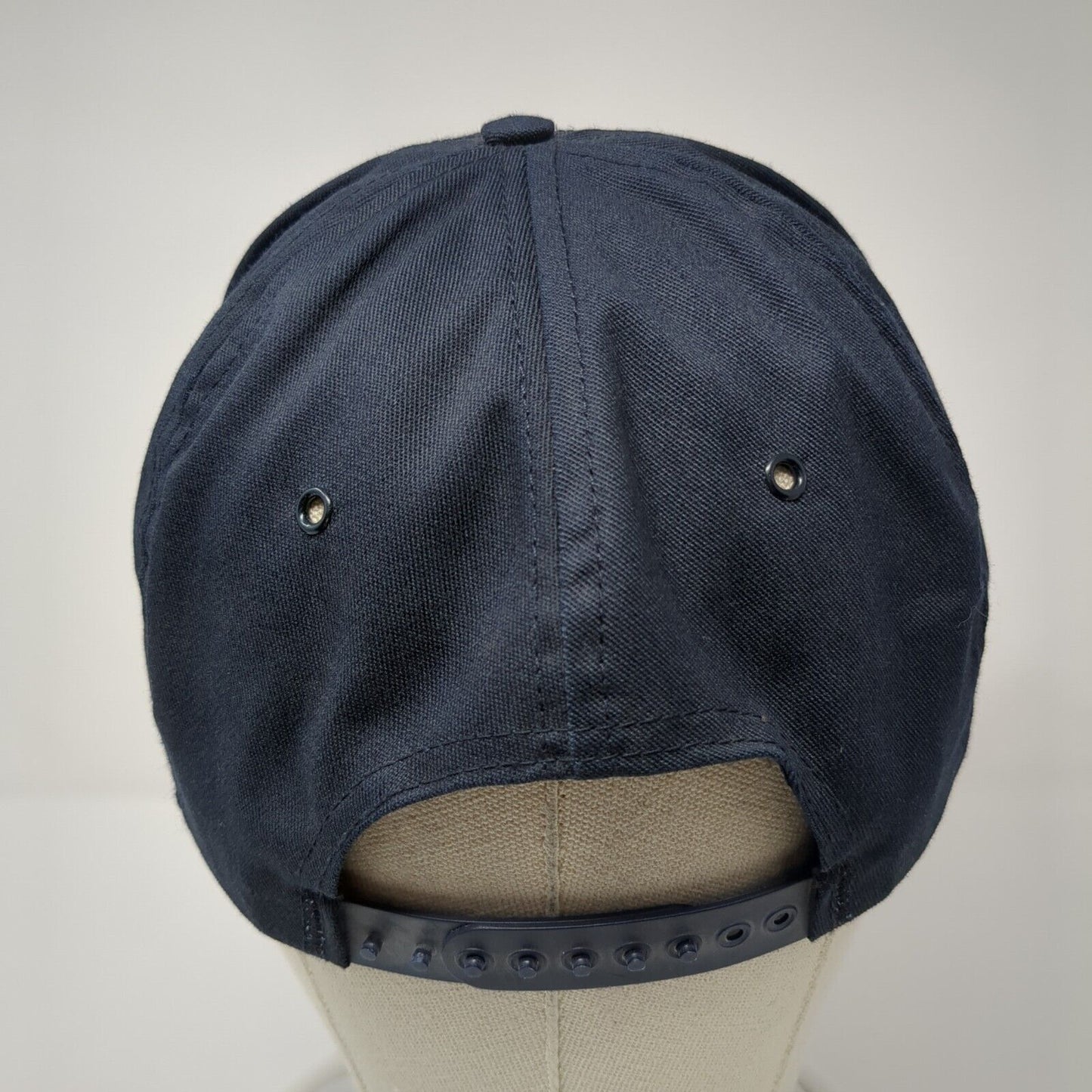 NMCB 28 The Old Pros Snapback Hat Blue OS Adjustable Embroidered Eagle Crest