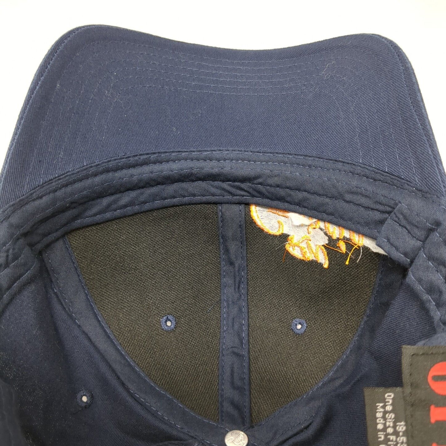 RW Garcia Snacks Strapback Hat Blue OSFM Adjustable Embroidered Otto