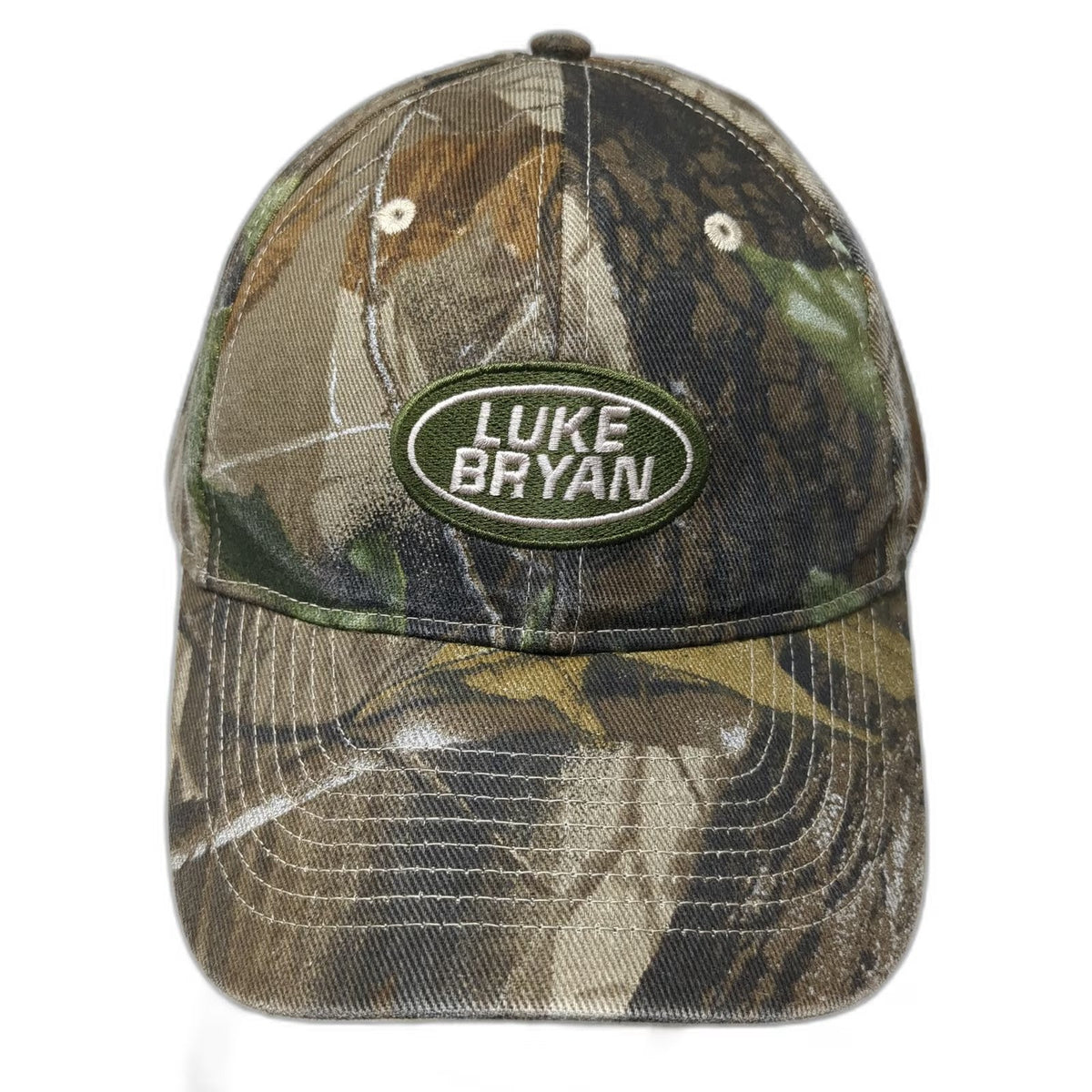 Realtree Luke Bryan Green Camo One Size Strapback Baseball Cap Hat Country Music