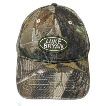Realtree Luke Bryan Green Camo One Size Strapback Baseball Cap Hat Country Music