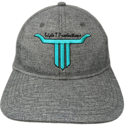 OTTO Baseball Cap Gray One Size Strapback Triple T Productions Heathered Hat