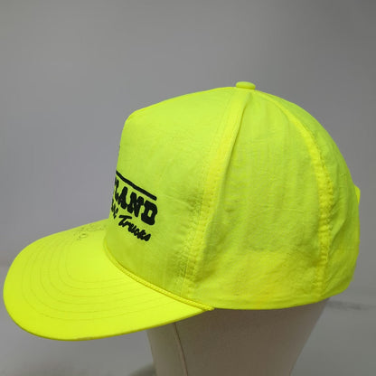 Sporismon 5 Panel Hat Green One Size Nylon Snapback GMC Trucks Autographed