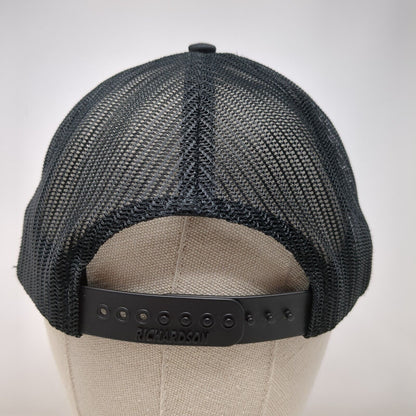 Open Jar Concepts Snapback Trucker Hat Black OSFA 6 Panel Mesh Back Richardson