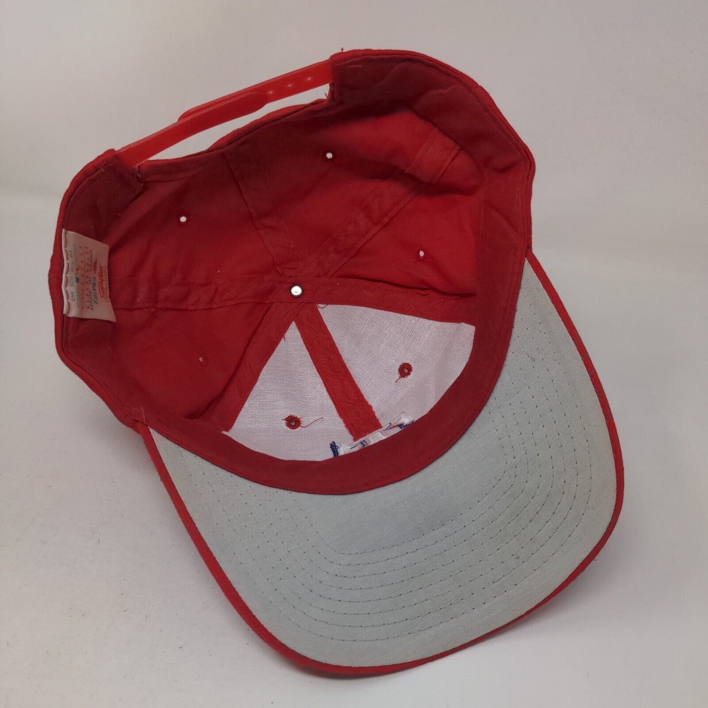 Texas Rangers Snapback Hat Red OSFA Embroidered Genuine Merchandise