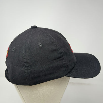 RIO Baseball Cap Black OSFM Strapback Fly Fishing XS Technology Hat Jim Vincents