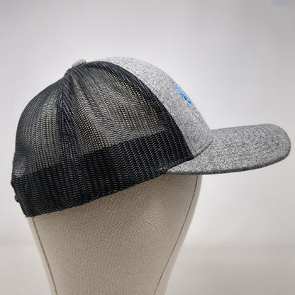 Elements Massage Snapback Trucker Hat Gray S Embroidered Mesh Back Richardson