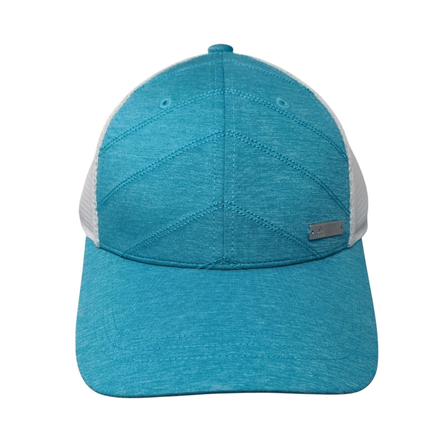 Adidas Women's Snapback Trucker Golf Hat Blue OSFW Adjustable Mesh Back W/Tags