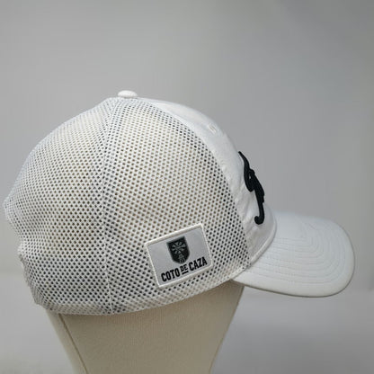 Titleist Trucker Hat White One Size Mesh Back Coto De Caza Golf Snapback Cap