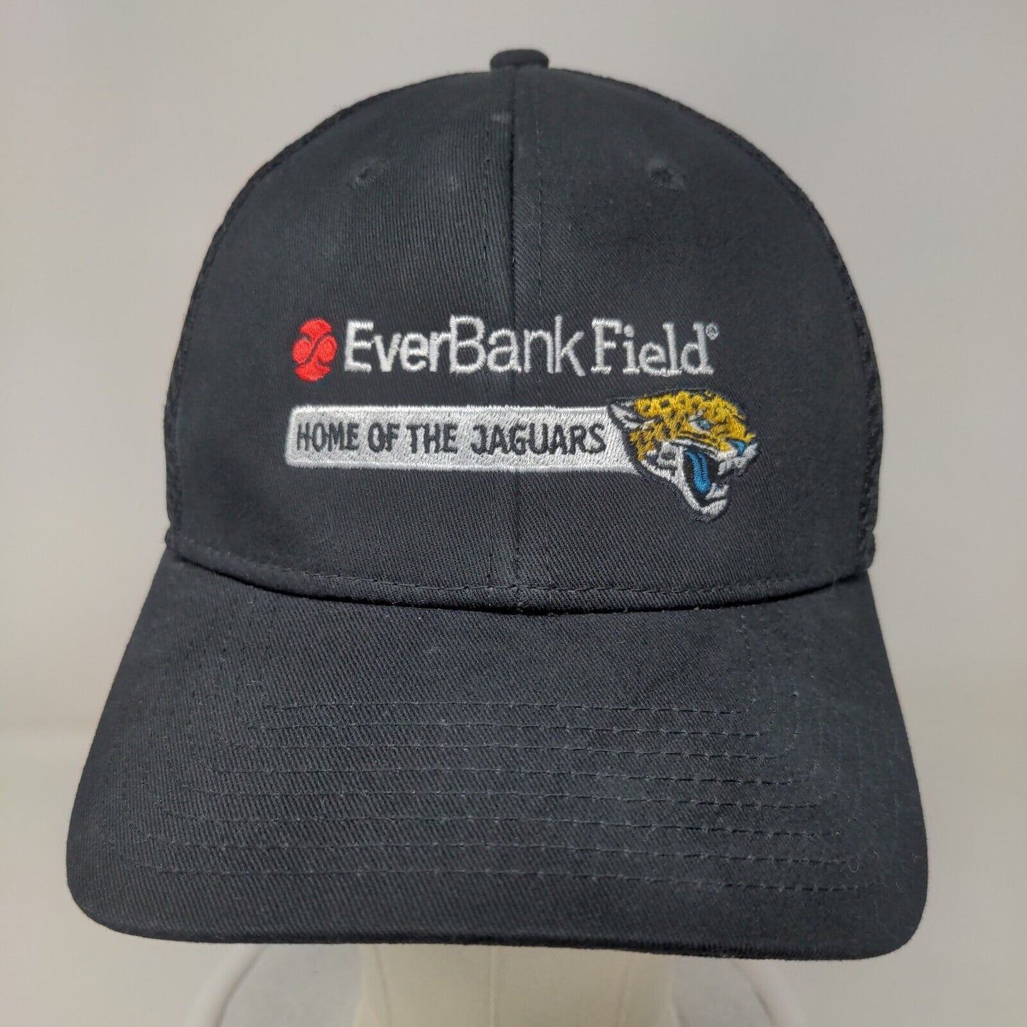 New Era Men's Fitted Hat Black S-M Embroidered Jacksonville Jaguars Logo