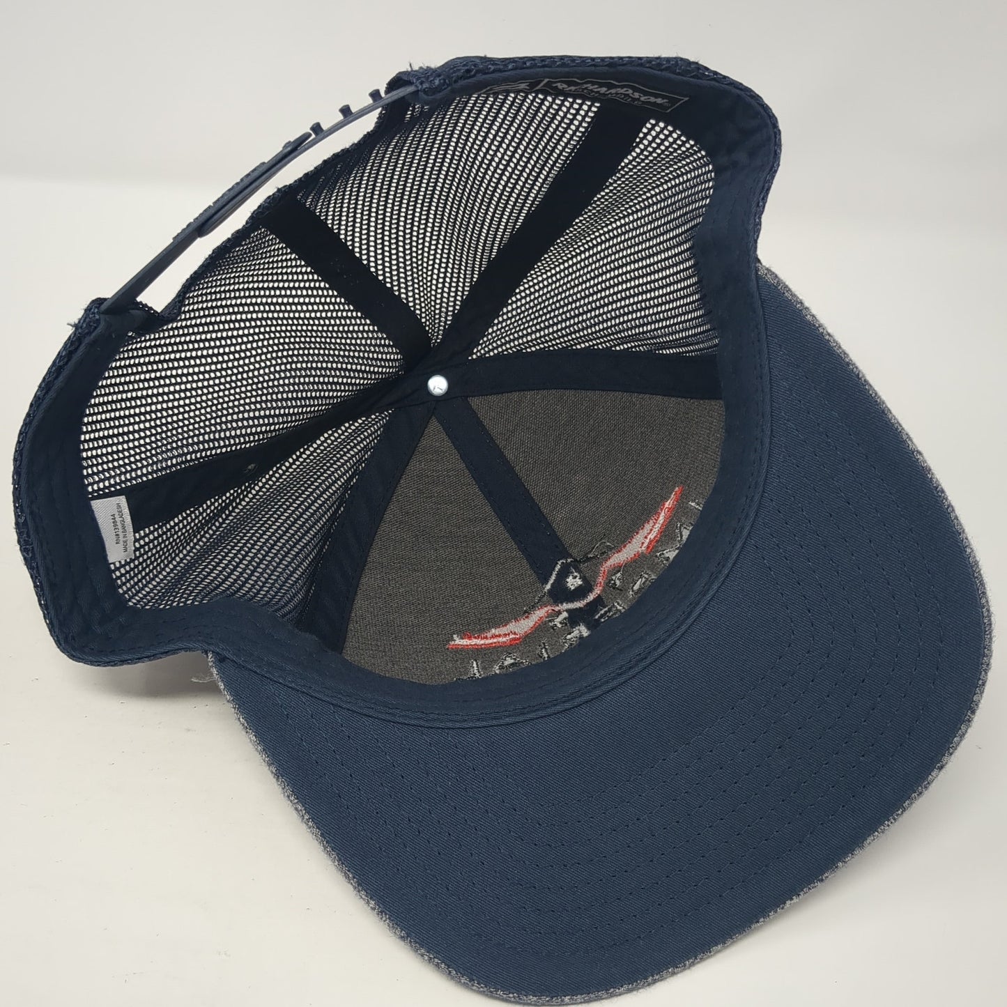 Imperial Roofing & Gutters Snapback Trucker Hat Multi Large Mesh Back