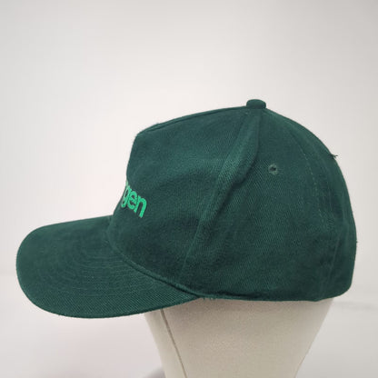 Otto 5 Panel Green One Size Hat Slideback Cotton Rangen Embroidered Logo Cap