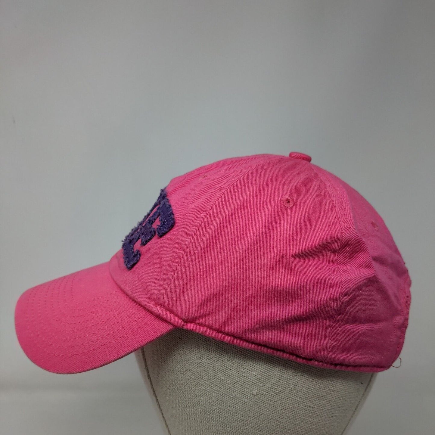 Nike Slideback Hat Pink OSFA Adjustable Patch Logo Vented Holes Cotton