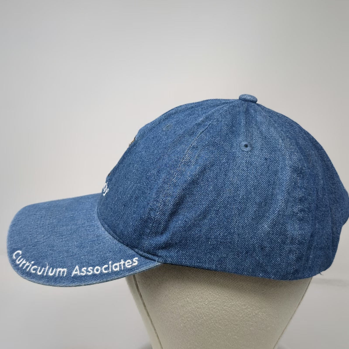 Baseball Cap Blue One Size i-Ready Curriculum Associates Denim Strapback Hat