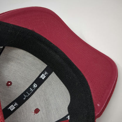New Era Trucker Hat Red One Size Specialized Logo Mesh Back Snapback Cycling