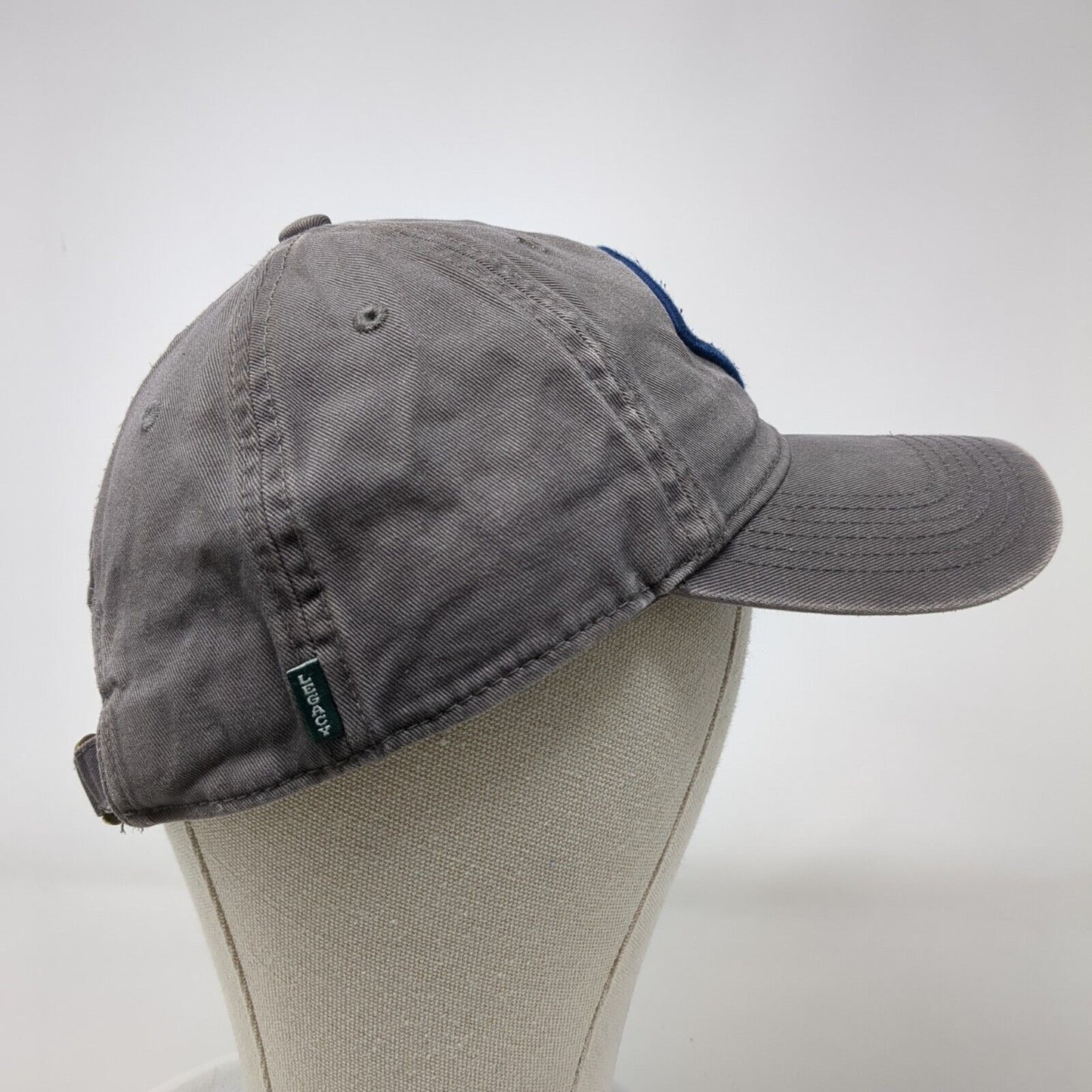 Seattle Slideback Hat Gray One Size Solid Adjustable 6 Panel Legacy