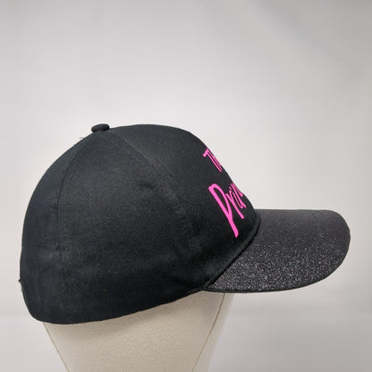 The Princess Strapback Hat Black One Size Solid Adjustable Justice