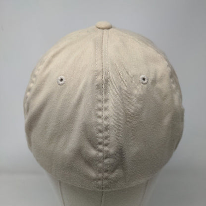 Multicraft International Fitted Hat Tan Large/XL Embroidered WearGuard
