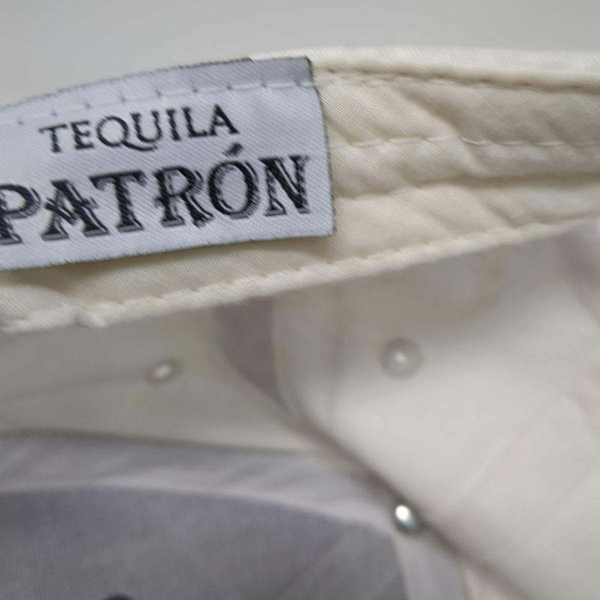 Patron Tequila Baseball Cap Black One Size Simply Perfect Patch Two Tone Hat