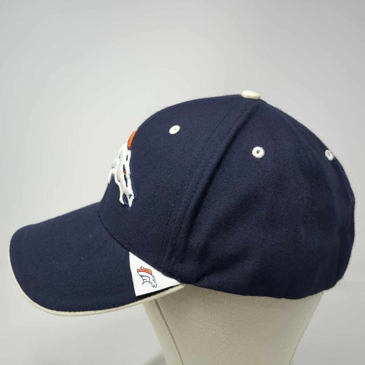 Denver Broncos NFL Twins Enterprise Baseball Cap Blue One Size Embroidered Logo