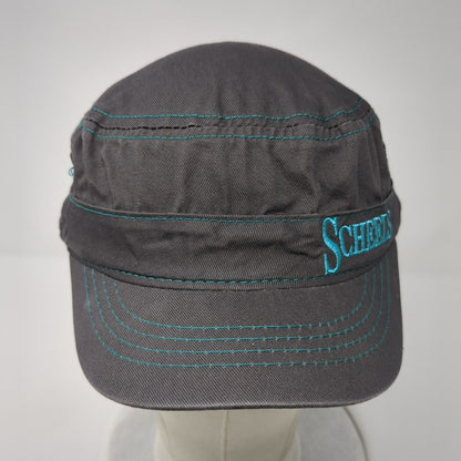 Scheels Slideback Cadet Army Hat Gray One Size Embroidered Outdoor Cap