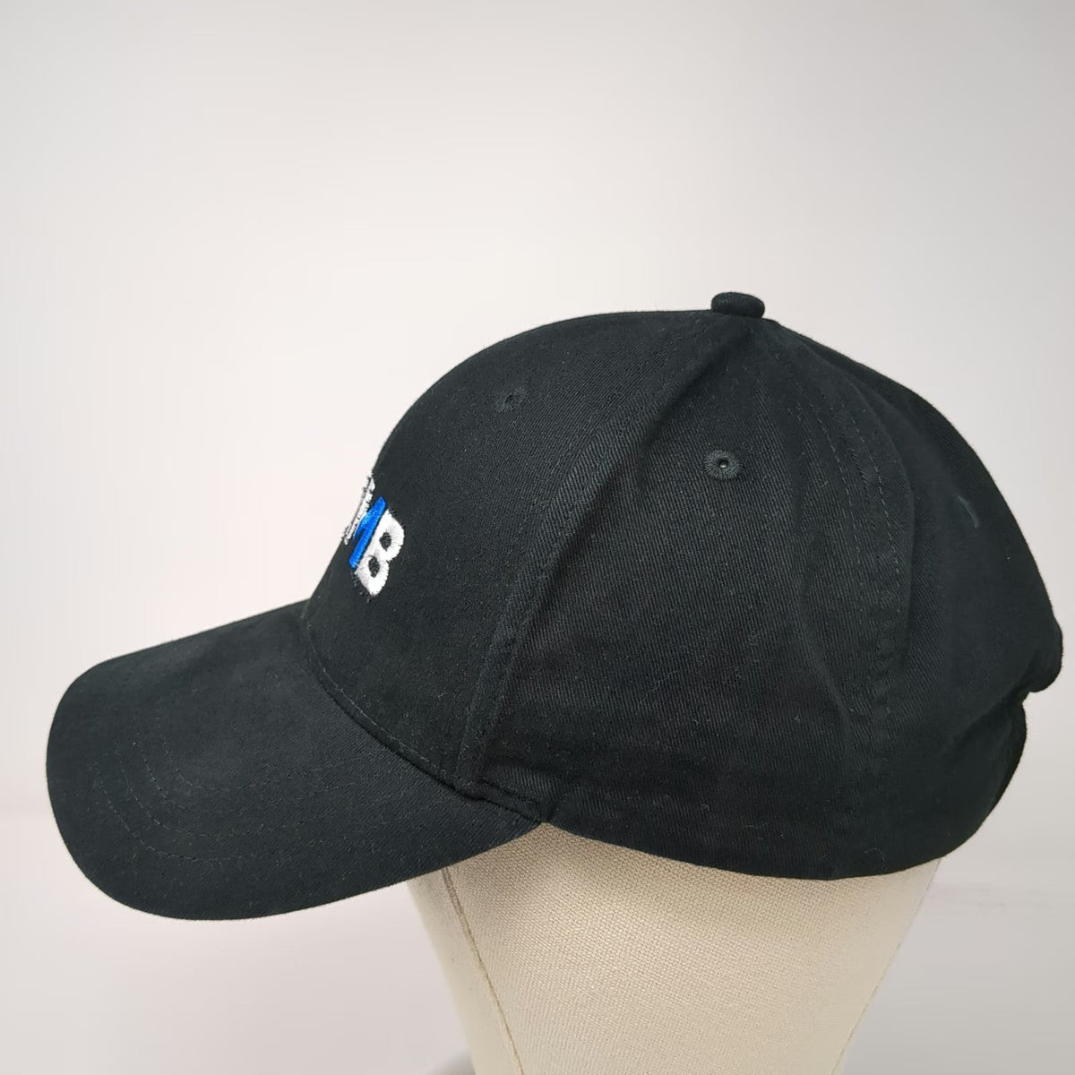 Cap America Baseball Cap Black One Size Hat Adjustable Strapback Embroidered