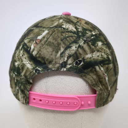 Ford Snapback Hat White Pink Green Brown One Size Camo Mossy Oak Breakup