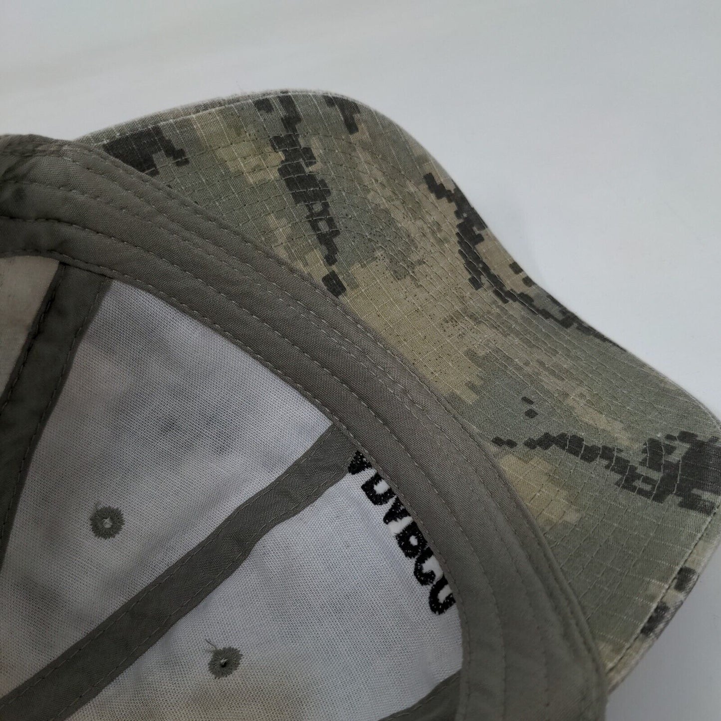 Adapco Strapback Hat Camouflage One Size Embroidered Adjustable 6 Panel