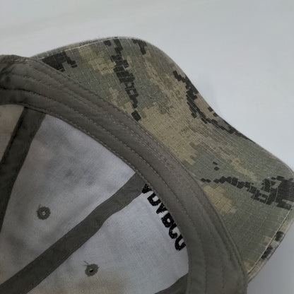 Adapco Strapback Hat Camouflage One Size Embroidered Adjustable 6 Panel
