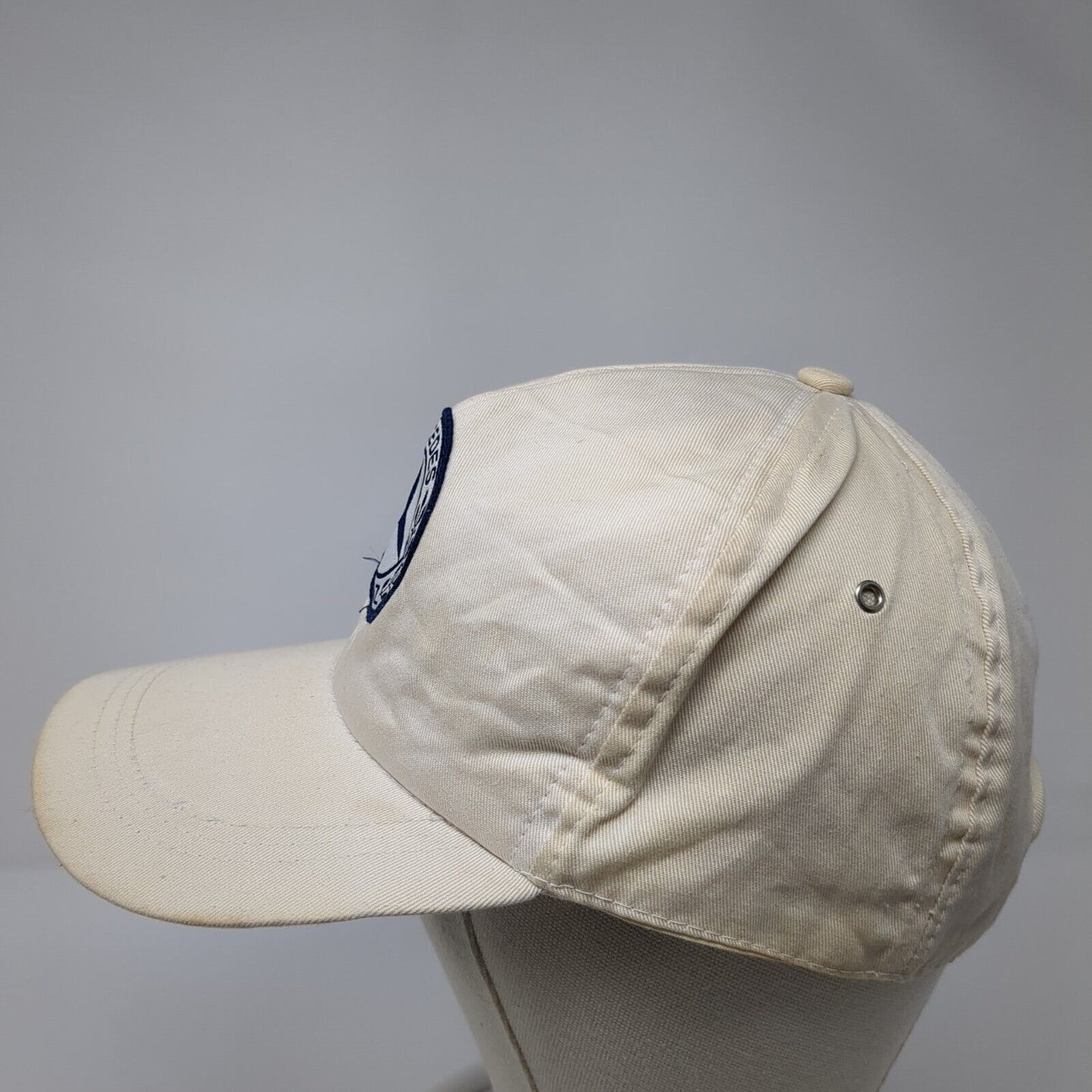Mercedes Benz Patch Strapback Hat White One Size Adjustable 6 Panel