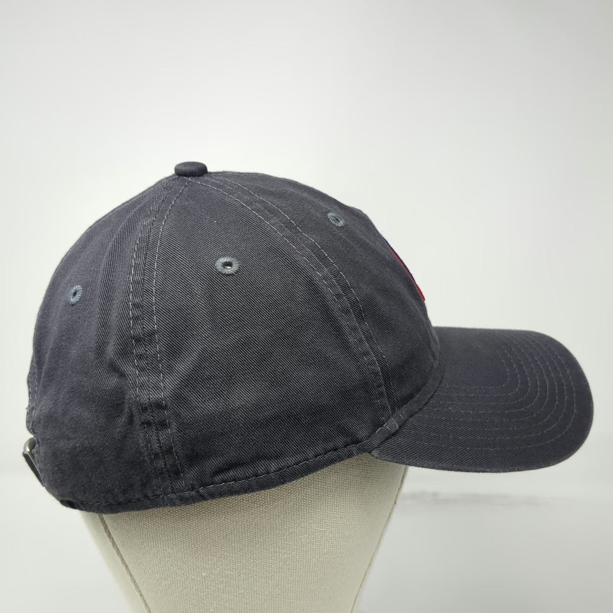 New Era MLB Chicago Cubs Baseball Cap Gray Blue Red OSFM 9TWENTY Slideback Hat