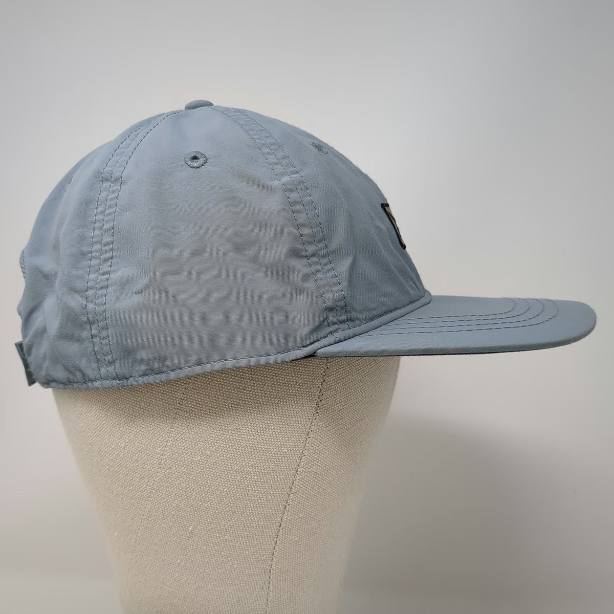 AFTCO Baseball Cap Blue One Size Strapback Nylon Fishing Hat Fish Logo Patch