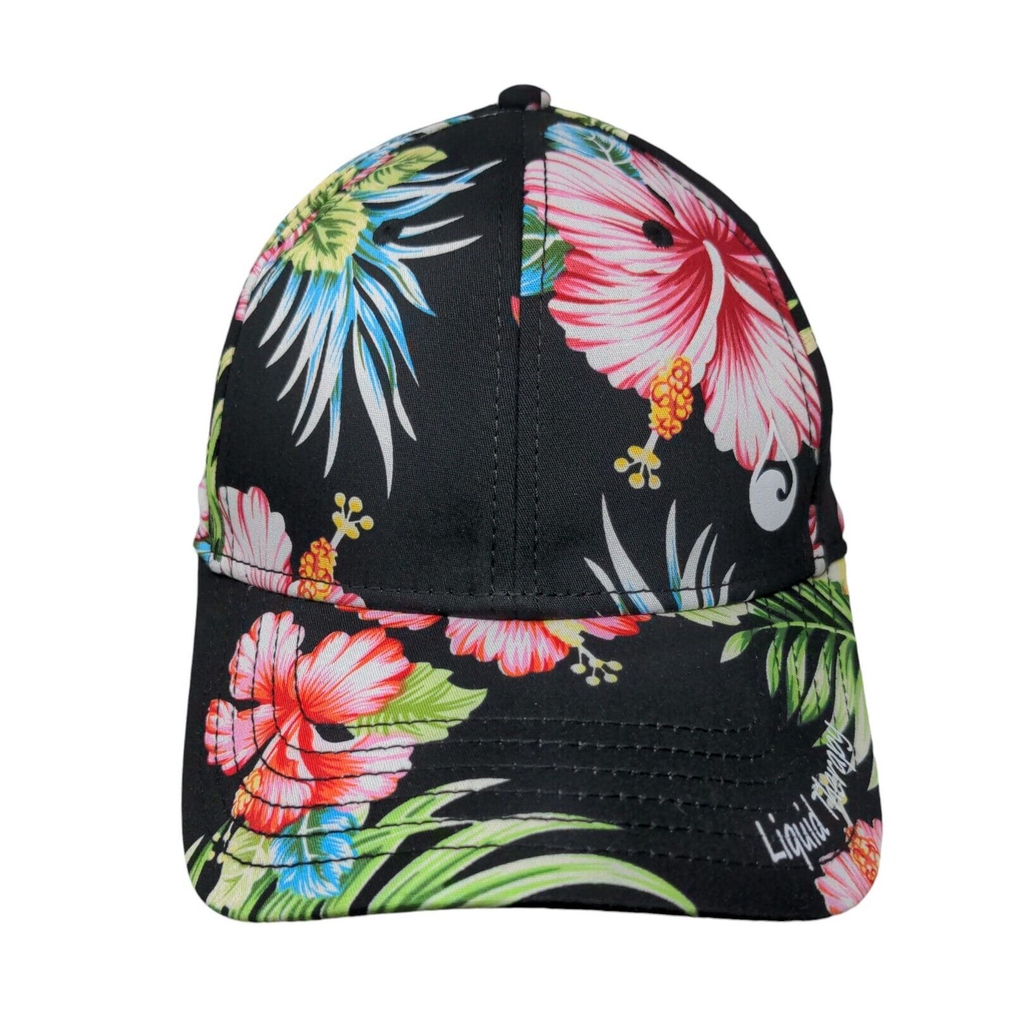 Liquid Therapy Snapback Hat Multicolor OSFM Adjustable Floral Print Otto