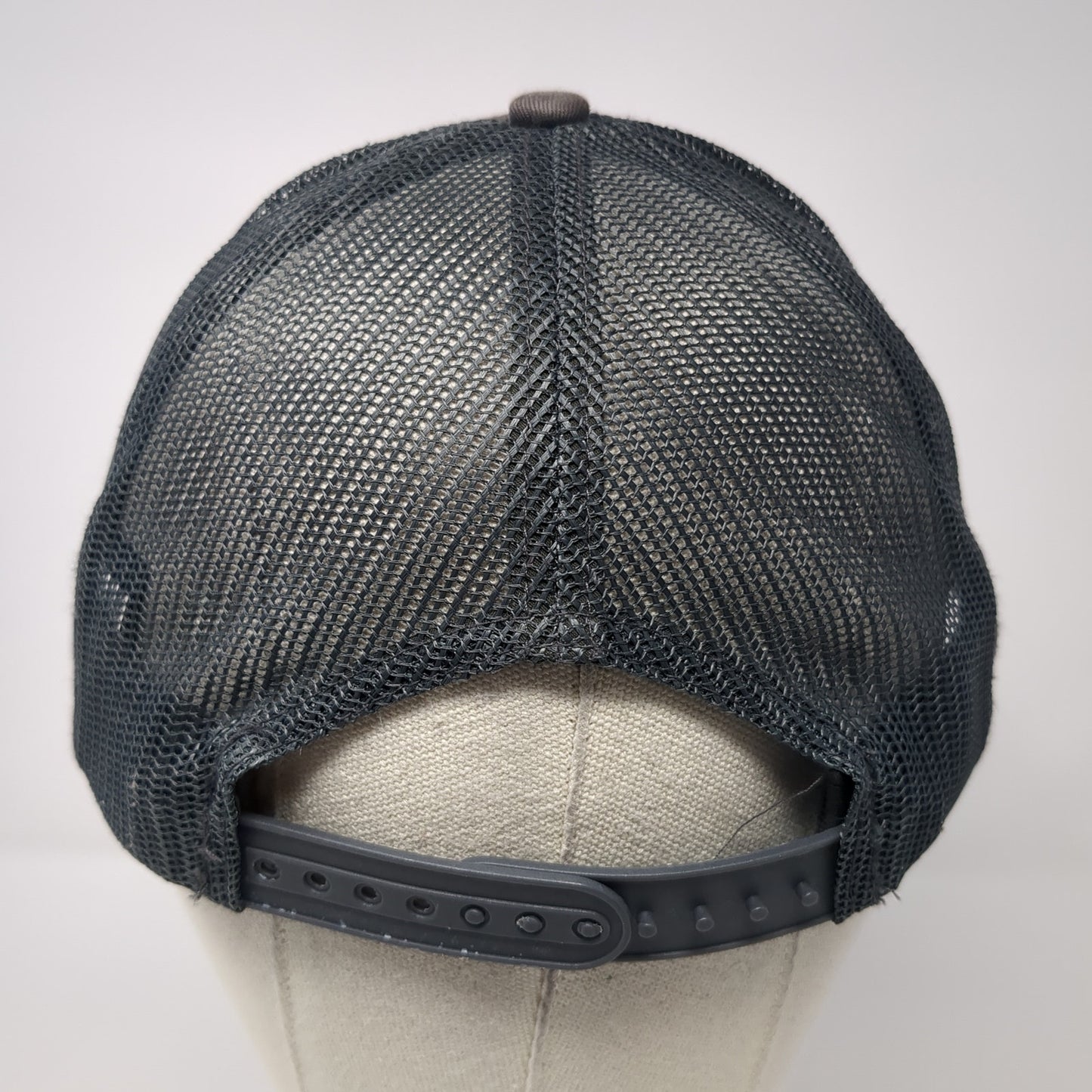 Meridian Pal Est. 1996 Trucker Hat Gray One Size Adjustable Mesh Port Authority