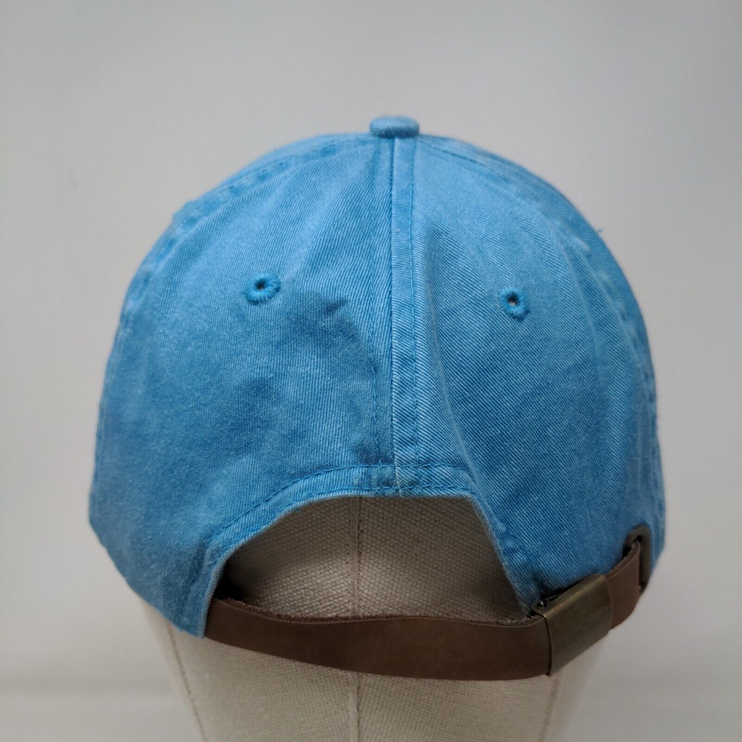 Unbranded Slideback Hat Blue One Size Embroidered Logo Adjustable