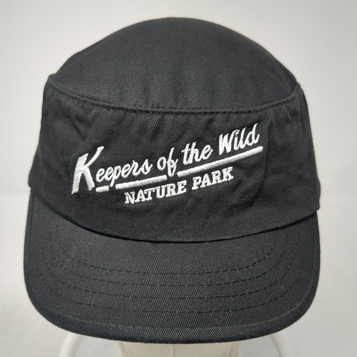 Keepers of the Wild Nature Park Army Cap Black One Size Route 66 Arizona USA Hat