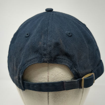 '47 New England Patriots NFL Blue One Size Cap Distressed Slideback Buckle Hat