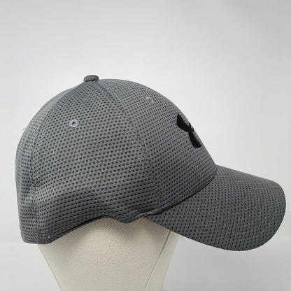 Under Armour Fitted Hat Gray Large/XL Embroidered Logo Stretch 6 Panel