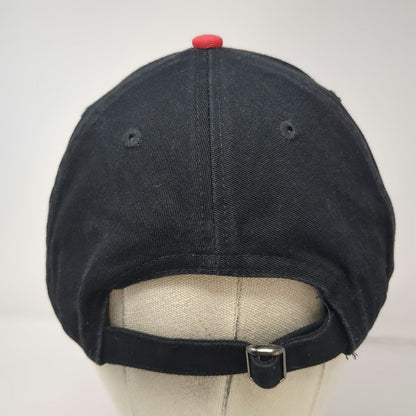Reebok Super Bowl XL Detroit 2006 Black Red Baseball Cap Hat One Size Embroidery