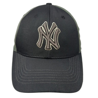 New York Yankees MLB Fan Favorite Baseball Cap Black Gray One Size Hat Two Tone