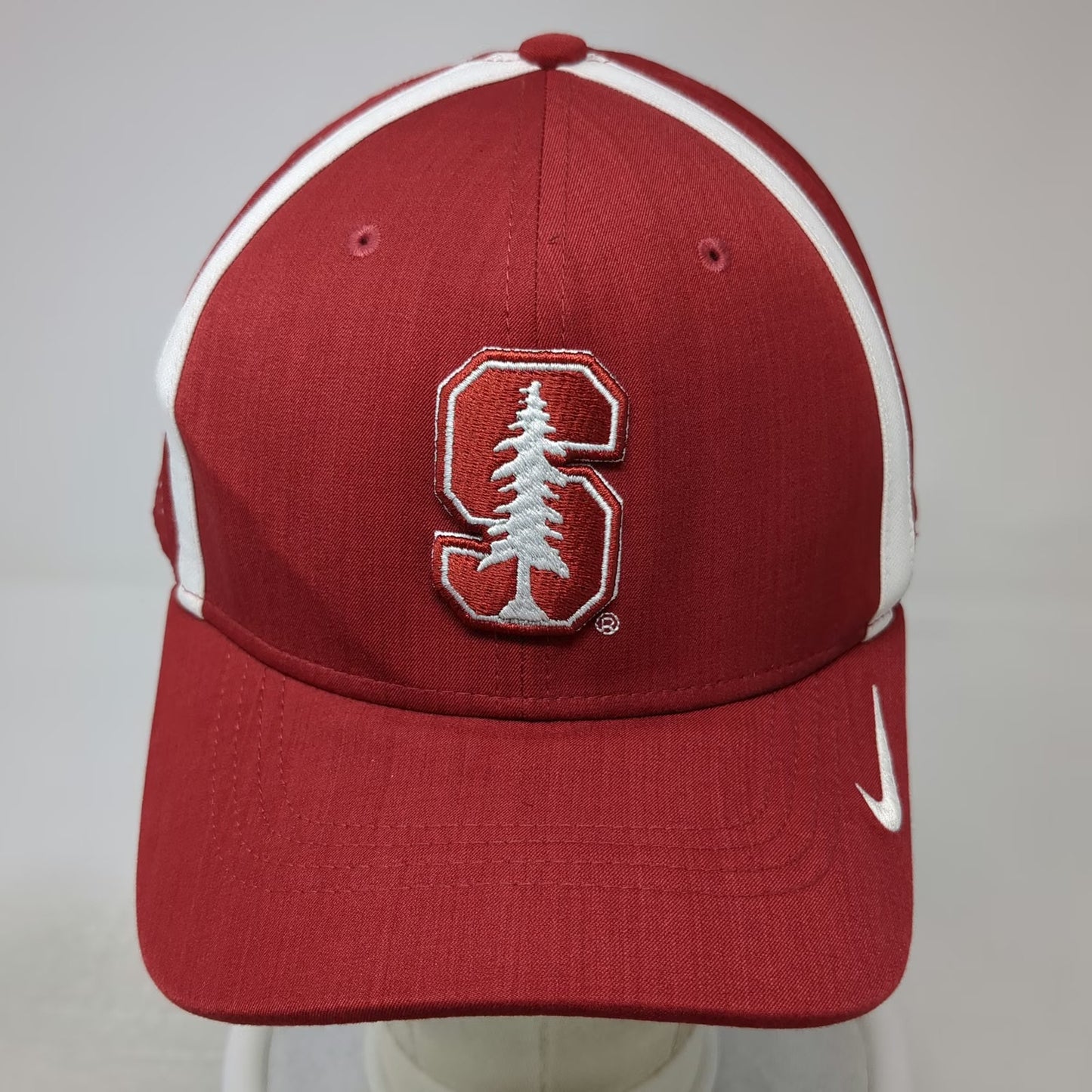 Stanford Cardinal NCAA Nike Cap Red XL Dri-FIT Classic99 Fitted Stripe Tree Hat